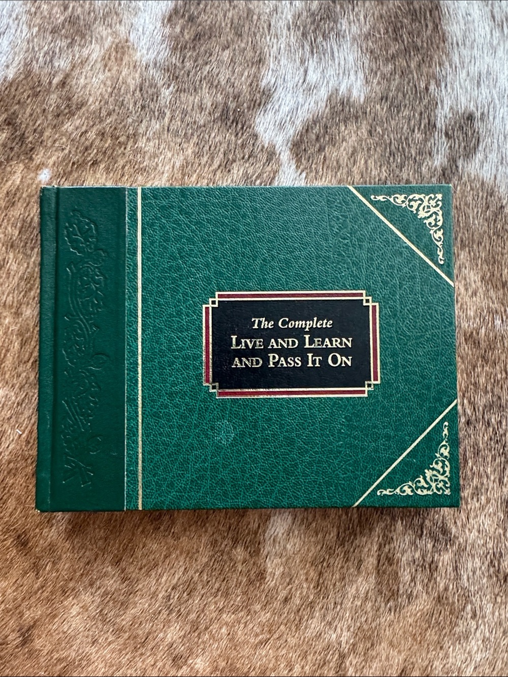 Live and Learn and Pass It On